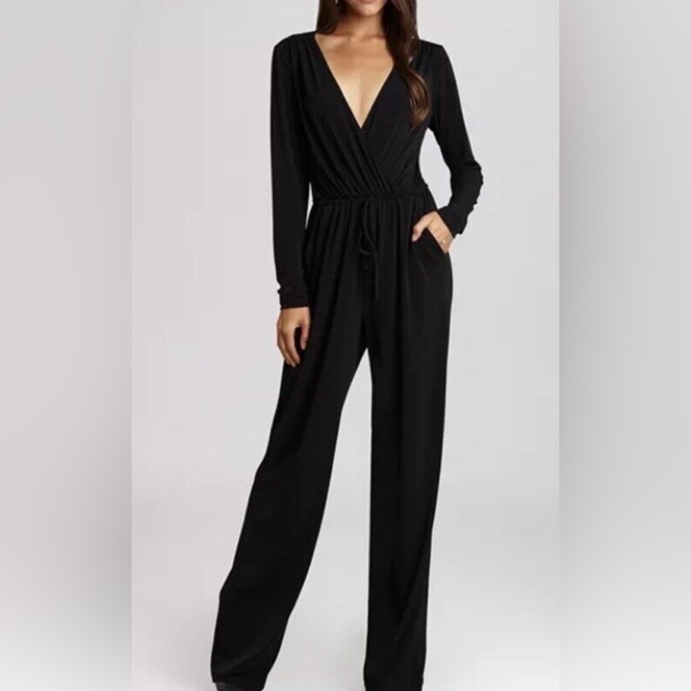 BCBGeneration Jumpsuit Open Back Jumper EUC